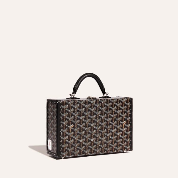 Goyard Grand H?tel Trunk Bag Black