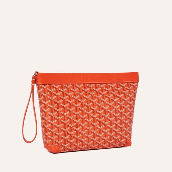 Goyard Conti Pouch Orange