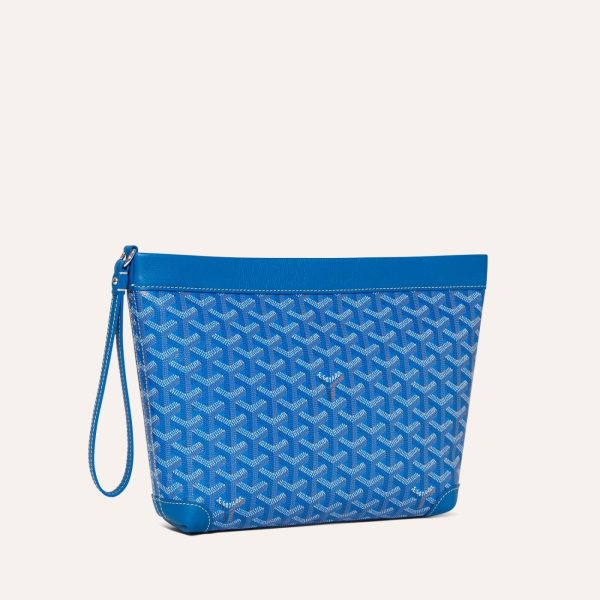 Goyard Conti Pouch Sky Blue