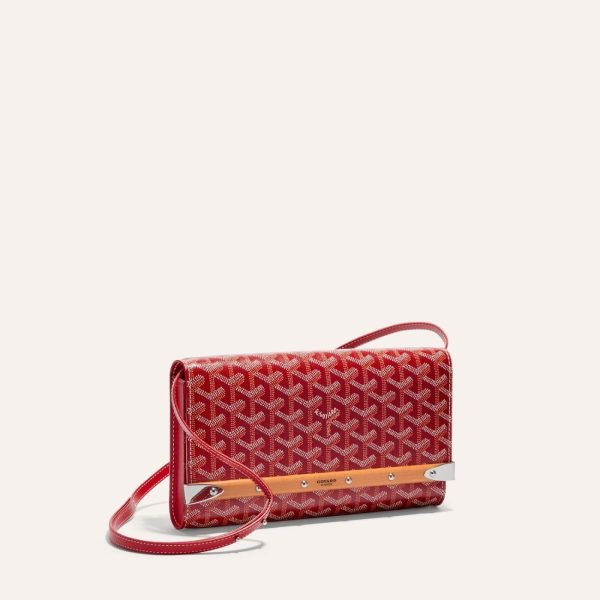 Goyard Monte-Carlo PM Clutch Red