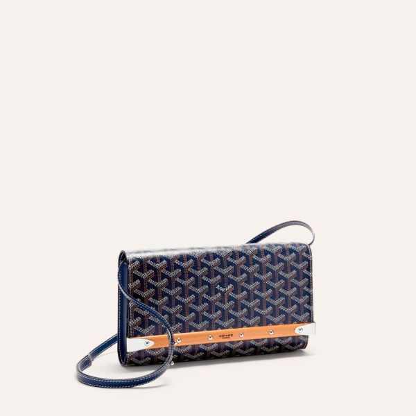 Goyard Monte-Carlo PM Clutch Navy Blue