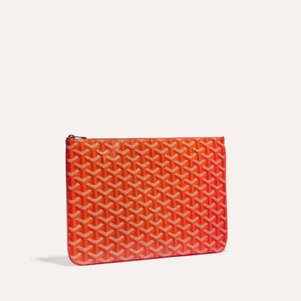 Goyard Senat MM Pouch Orange