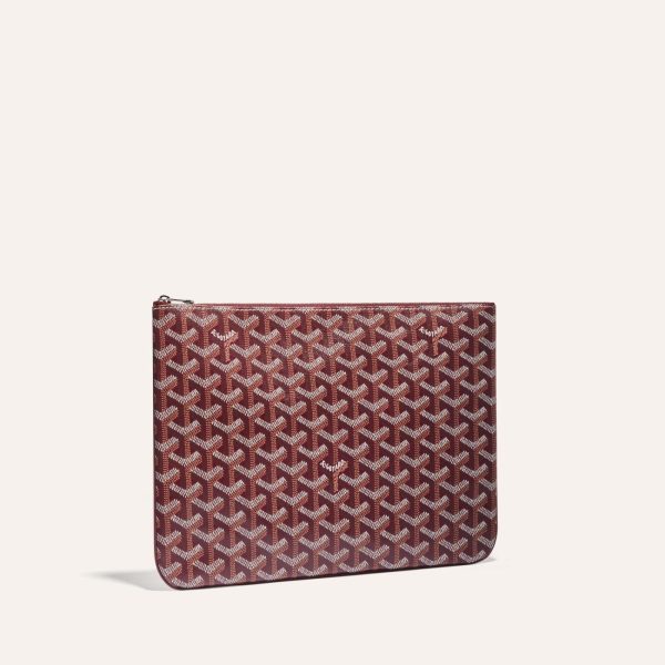 Goyard Senat MM Pouch Burgundy