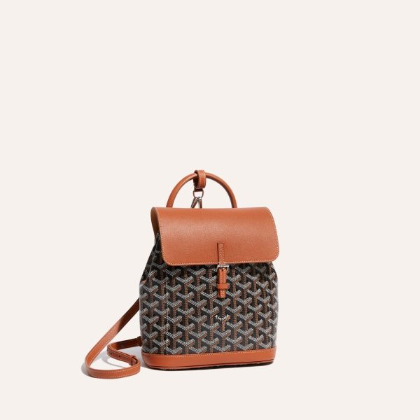 Goyard Alpin Mini Backpack Black & Tan