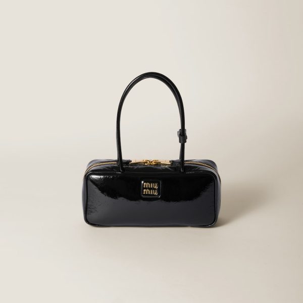 Beau naplak patent leather bag