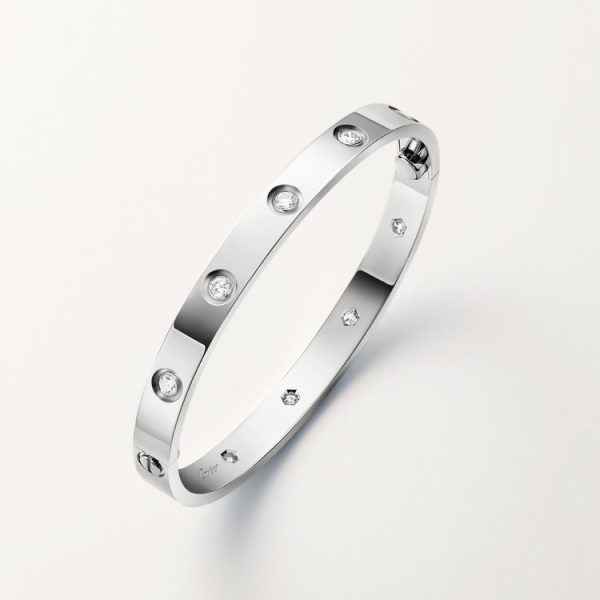 LOVE bracelet, classic model,10 diamonds