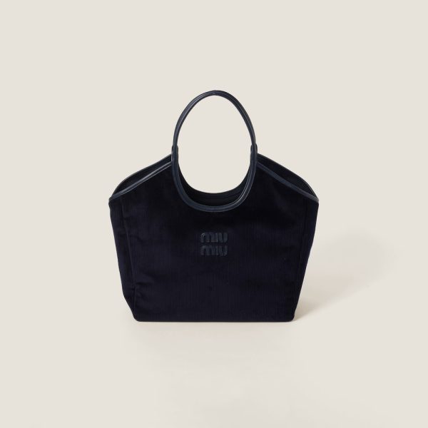 IVY corduroy shopping bag