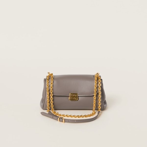 Leather shoulder bag