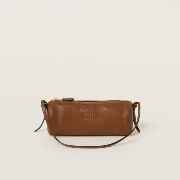 Nappa leather pouch