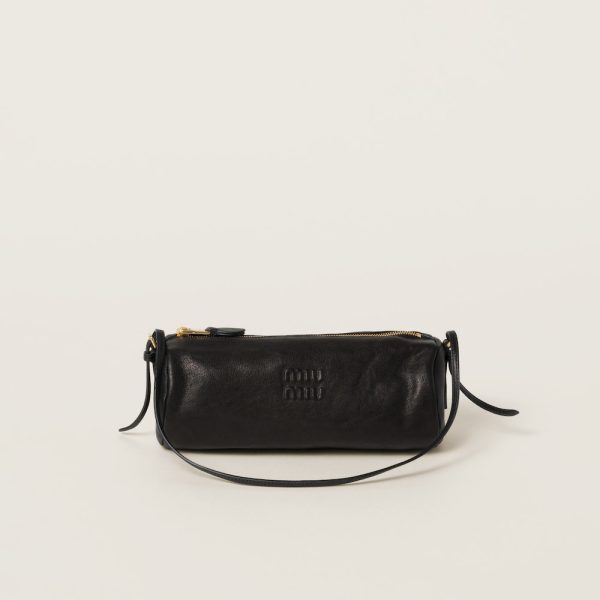 Nappa leather pouch