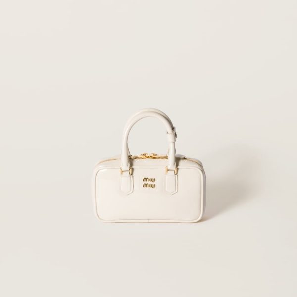 Arcadie patent leather mini-bag