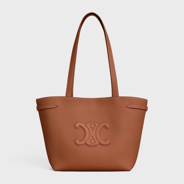 SMALL CABAS ANA?S CUIR TRIOMPHE IN GRAINED CALFSKIN
