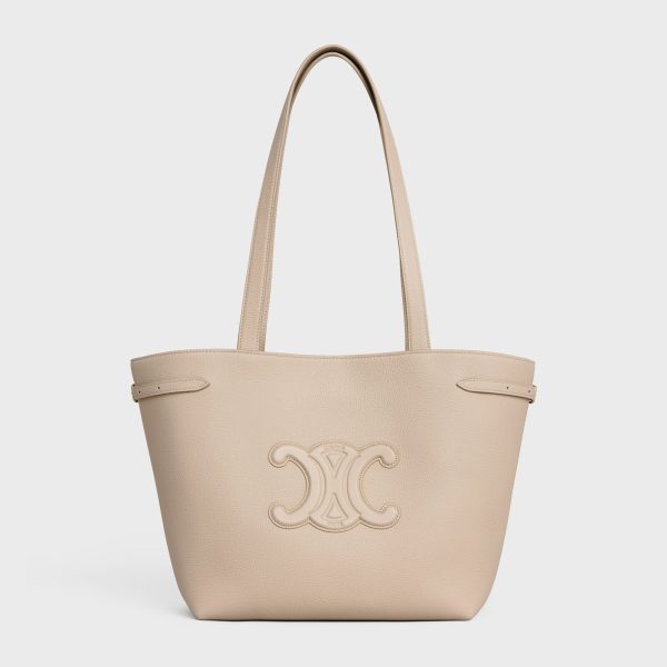 SMALL CABAS ANA?S CUIR TRIOMPHE IN GRAINED CALFSKIN