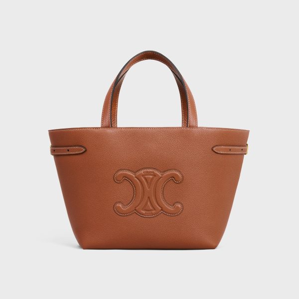 MINI CABAS ANAIS CUIR TRIOMPHE IN GRAINED CALFSKIN