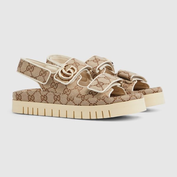 Womens sandal with Double G