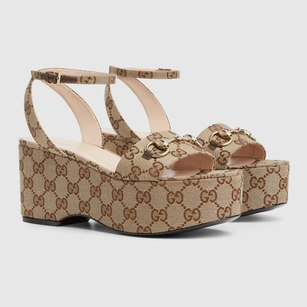 Womens Horsebit flatform sandal