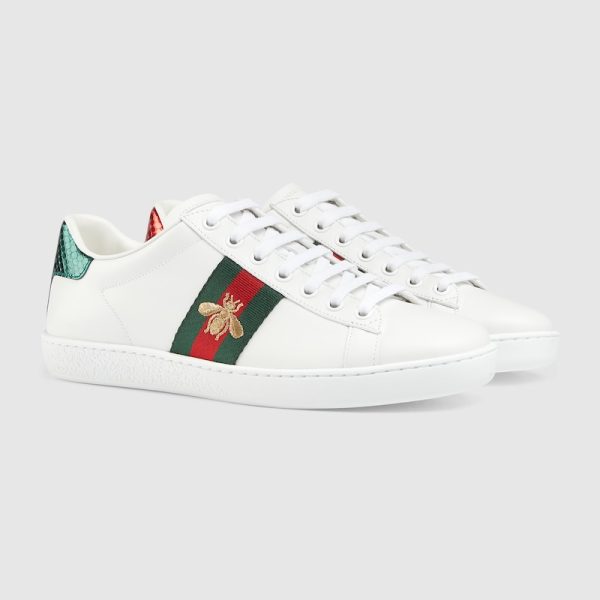 Womens Gucci Ace sneaker with bee
