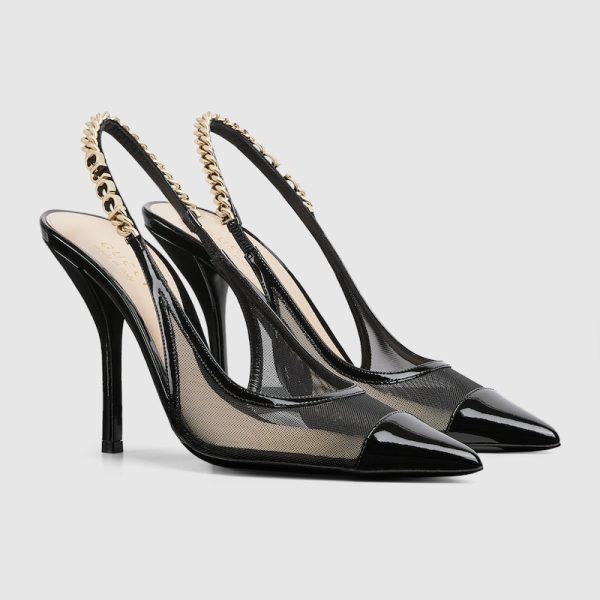 Gucci Signoria slingback pump