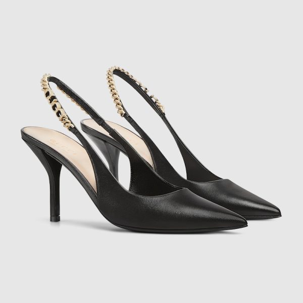 Gucci Signoria slingback pump
