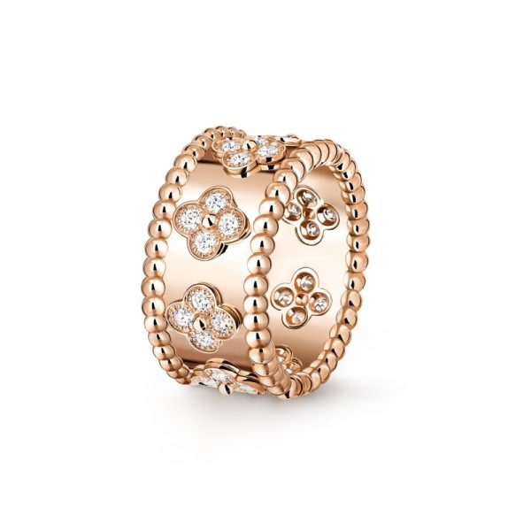 Perlee clovers ring, medium model