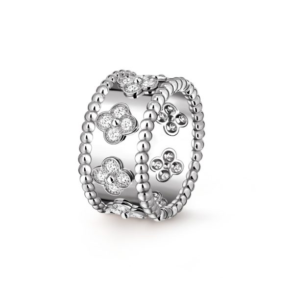Perlee clovers ring, medium model
