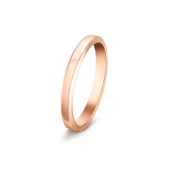 Toujours wedding band, 2.5 mm