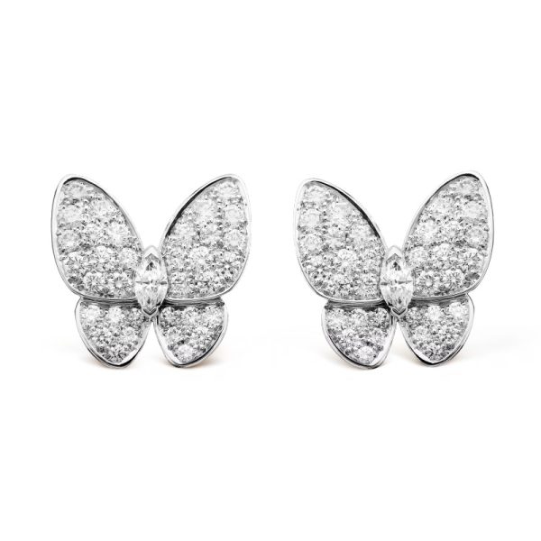 Two Butterfly earrings
