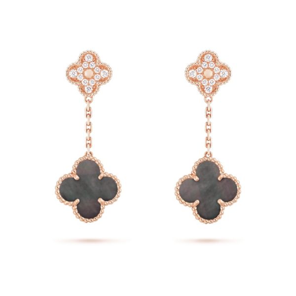 Magic Alhambra earrings, 2 motifs