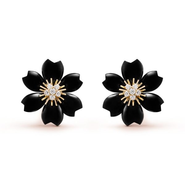 Rose de No?l earrings, small model