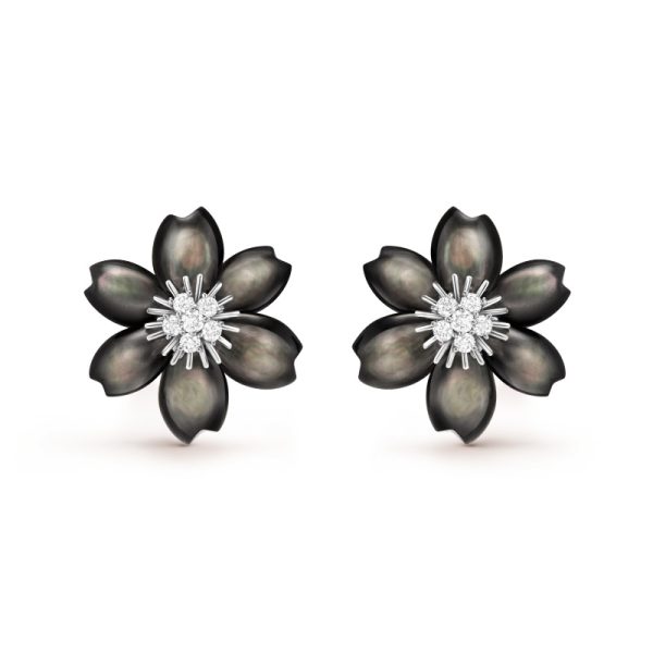 Rose de No?l earrings, mini model