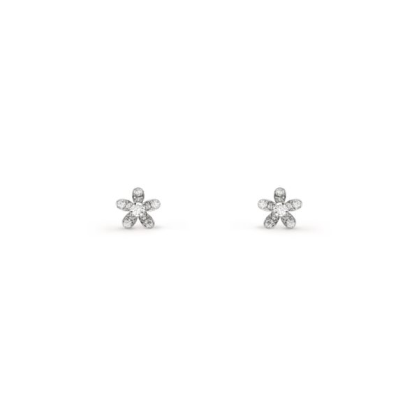 Socrate earstuds, 1 flower