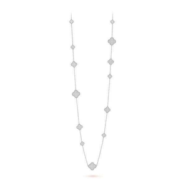 Magic Alhambra long necklace, 16 motifs