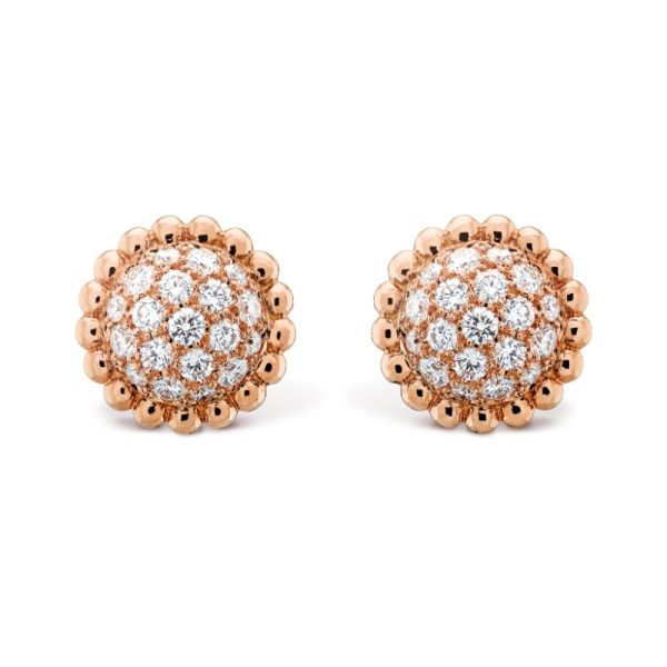 Perlée diamonds earrings