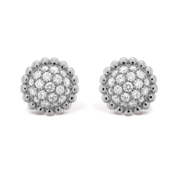 Perlée diamonds earrings