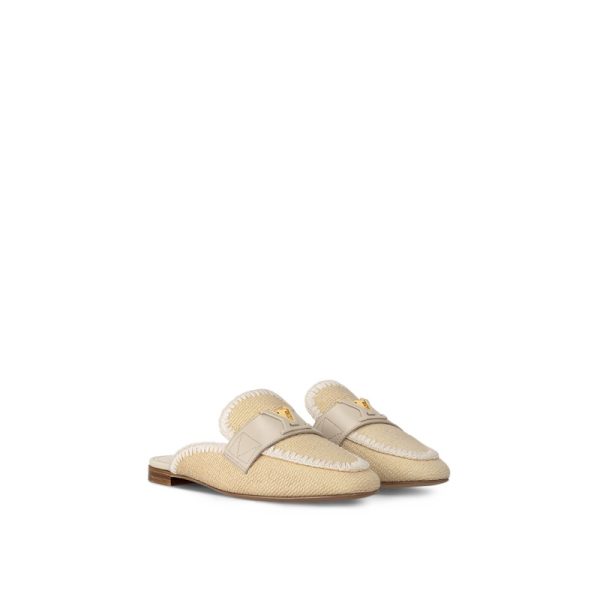 LV Capri Open Back Loafer