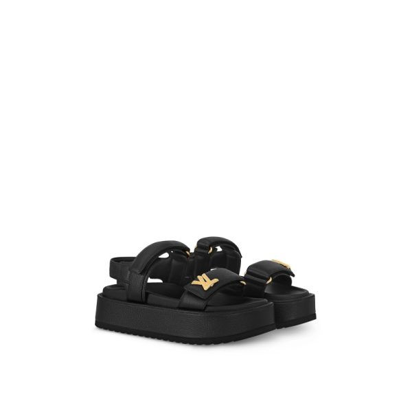 LV Sunset Platform Comfort Sandal
