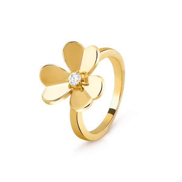 Frivole ring, 1 flower, small model