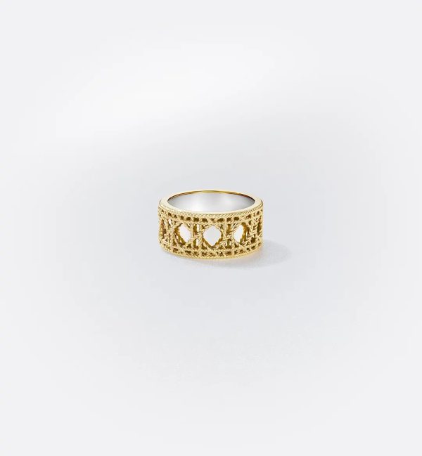 My Dior Ring Yellow Gold and White Gold