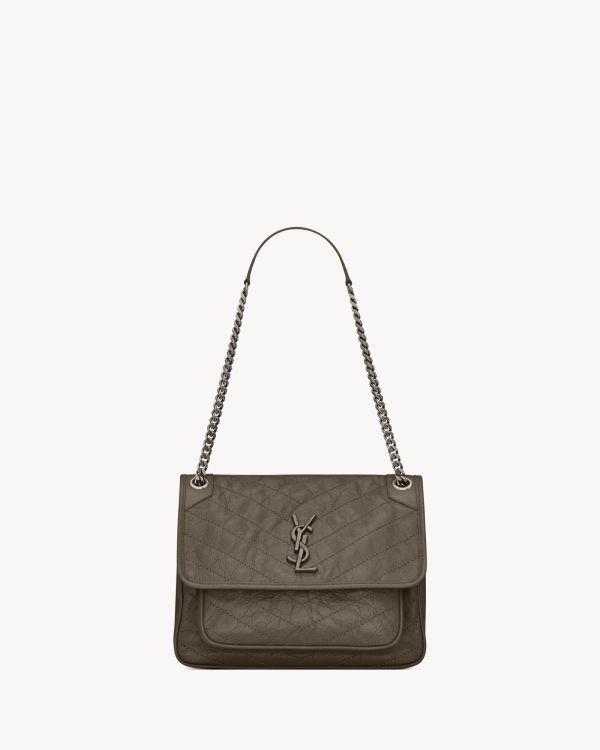 YSL Niki Medium in Vintage Leather