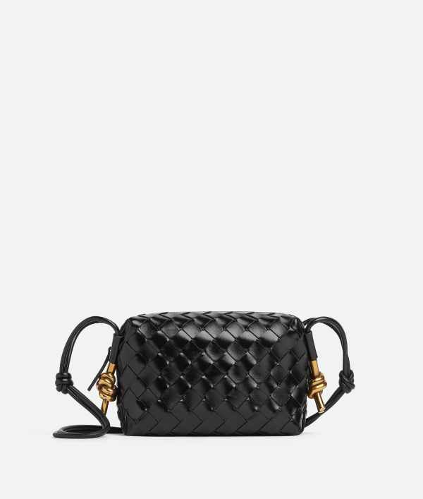 Bottega Veneta Mini Ring Camera Bag – Polished Leather