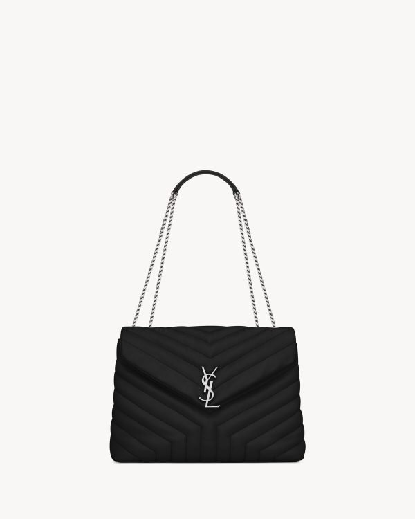 YSL Loulou Medium in Quilted Leather