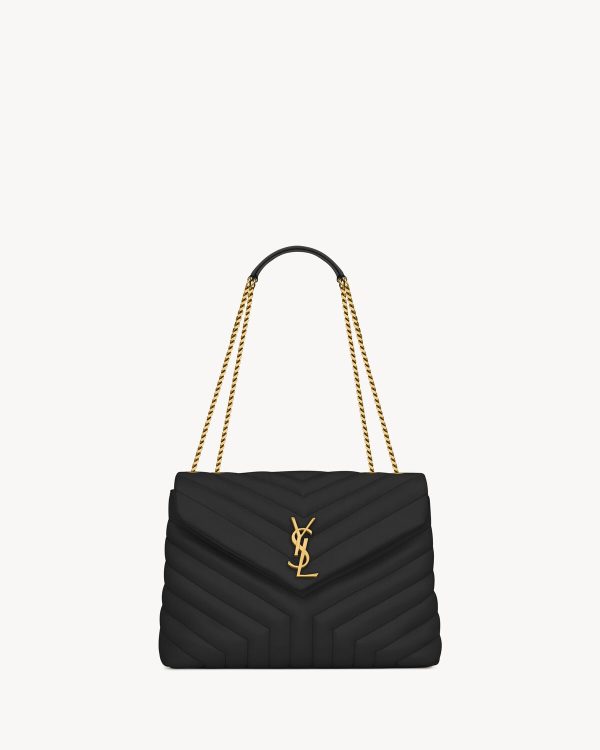 YSL Loulou Medium in Quilted Leather