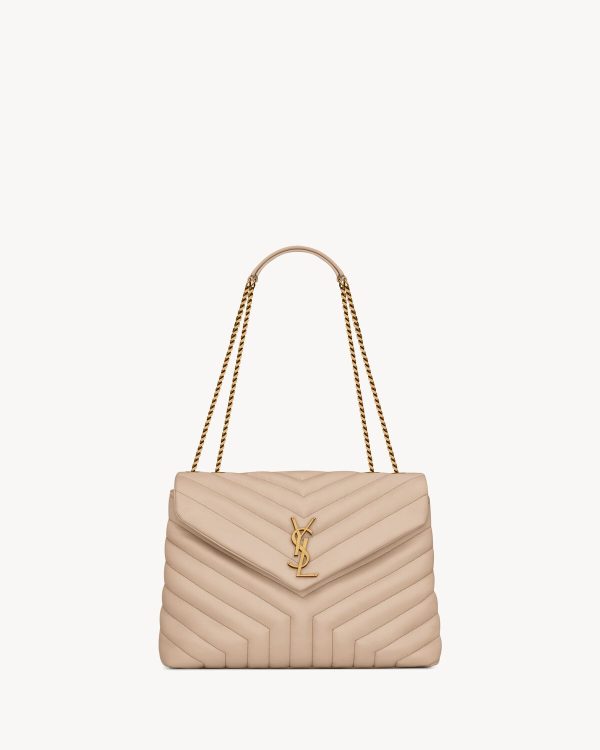 YSL Loulou Medium in Quilted Leather