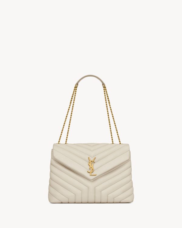 YSL Loulou Medium in Quilted Leather
