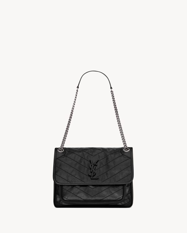 YSL Niki Medium in Vintage Leather