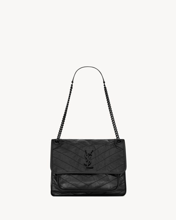 YSL Niki Medium in Vintage Leather