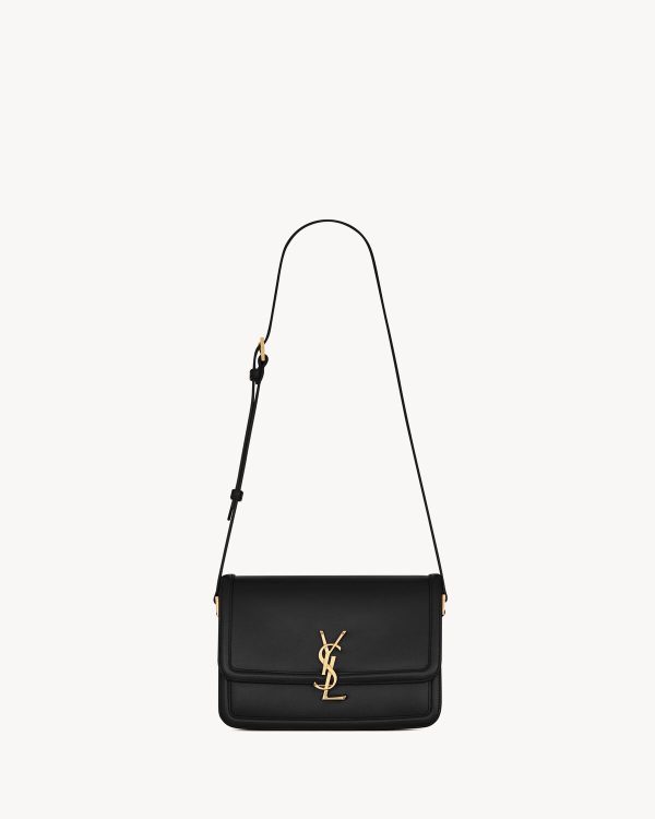 YSL Solferino Medium Satchel in Box Saint Laurent