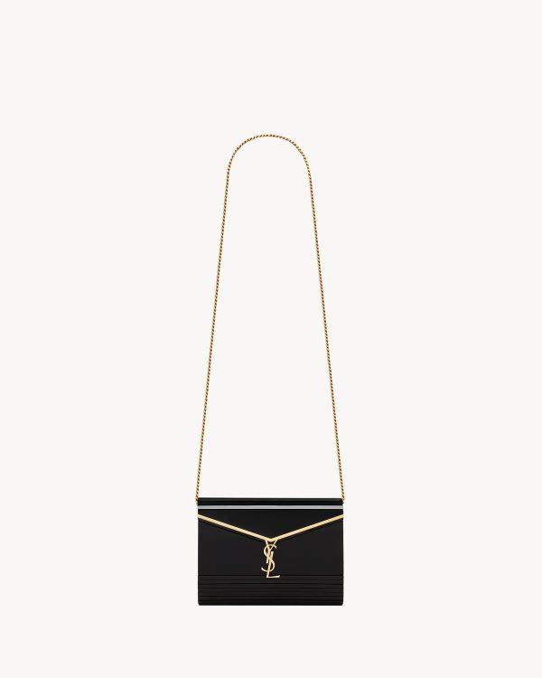 YSL Vicky Miniaudiere In Plexiglass