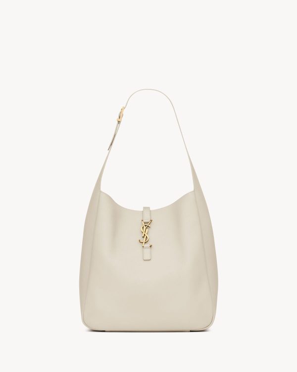 YSL LE 5 à 7 Supple Large in Grained Leather