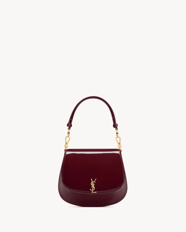 YSL Voltaire Top Handle in Patent Leather